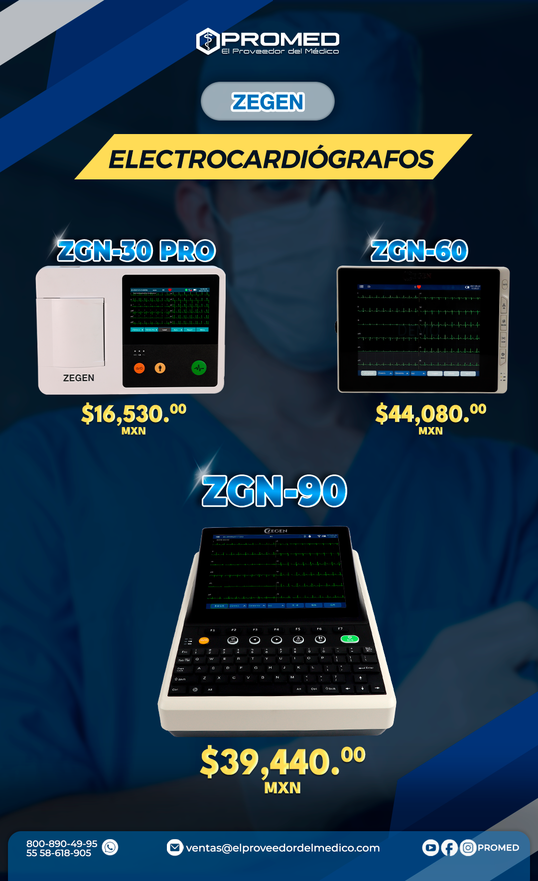 PAQUETE ELECTROCARDIOGRAFOS